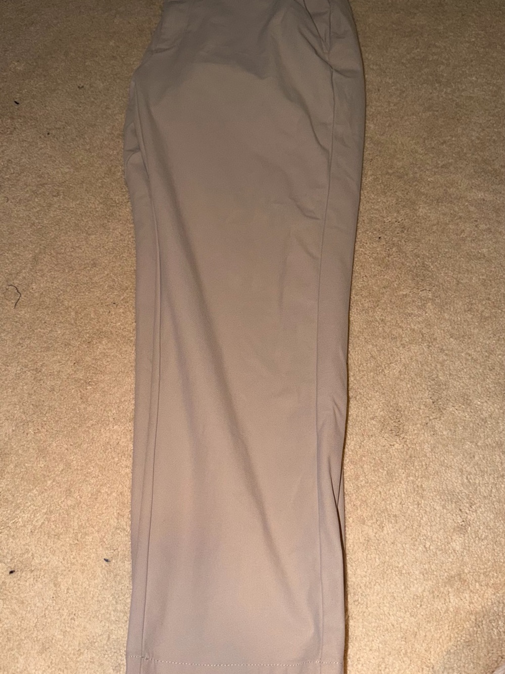 Fabletics Straight Leg Pants in Light Taupe